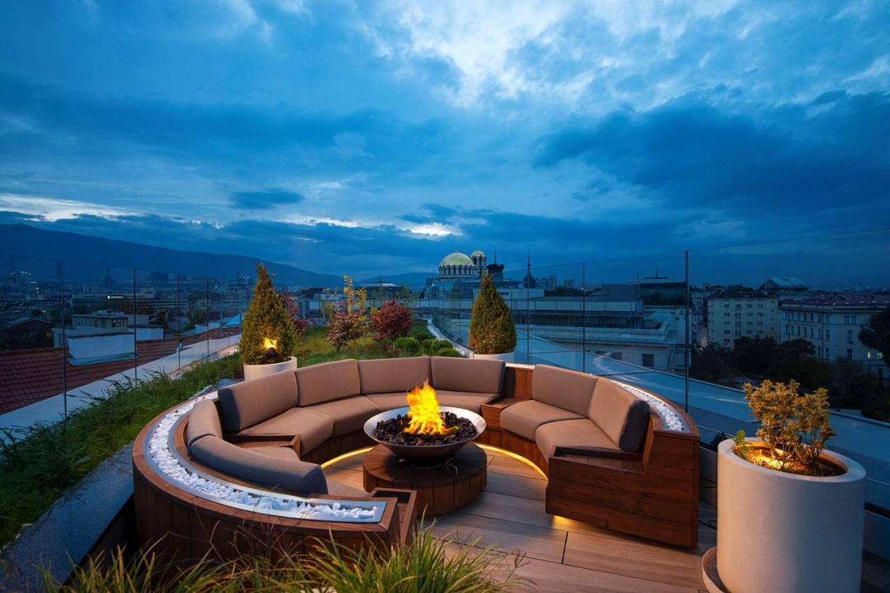 فندق Hyatt Regency صوفيا المظهر الخارجي الصورة Rooftop terrace