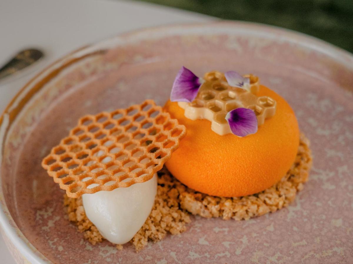 فندق Hyatt Regency صوفيا المظهر الخارجي الصورة A dessert at the restaurant