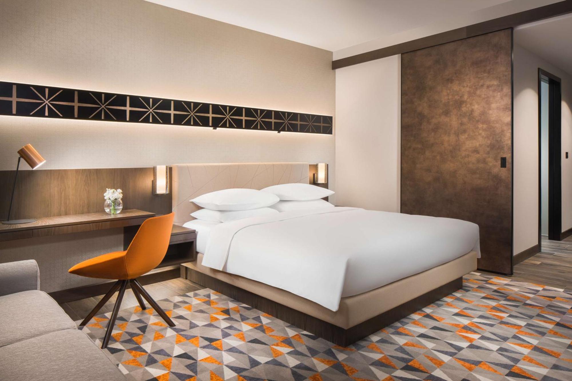 فندق Hyatt Regency صوفيا المظهر الخارجي الصورة A guest room at the hotel
